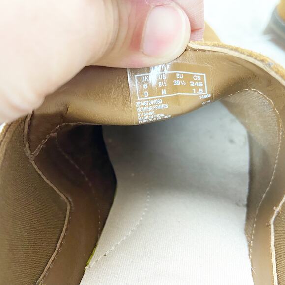 Clarks Collection 8.5 M Womens Brown Suede Chelsea Short Ankle Booties Boots - Picture 7 of 9